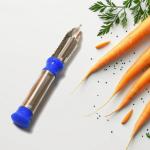 2in1 Multi-Purpose Stainless Steel Peeler With Hanging Ring For Vegetables, Potato Peeler, Carrot, grated, Suitable